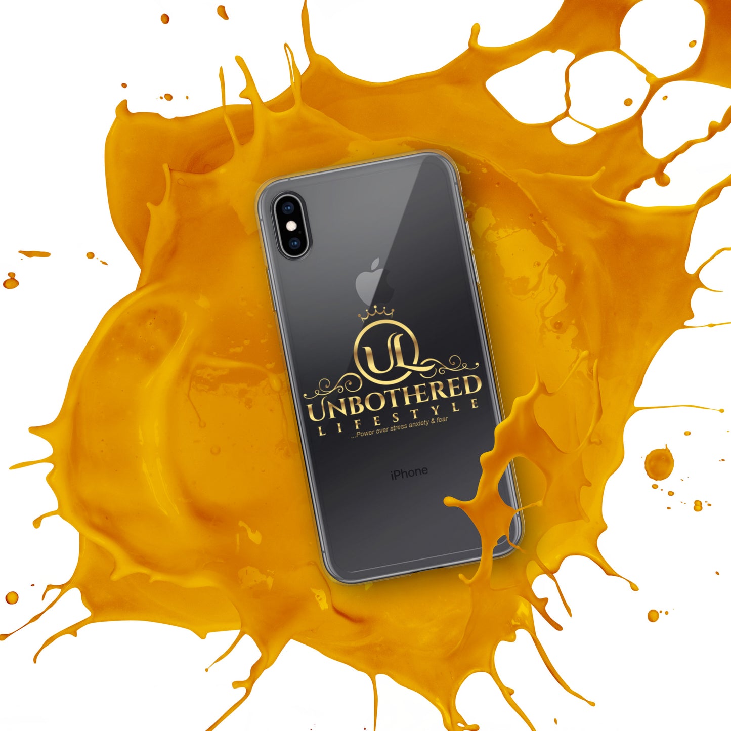 Unbothered Lifestyle Clear Case for iPhone®