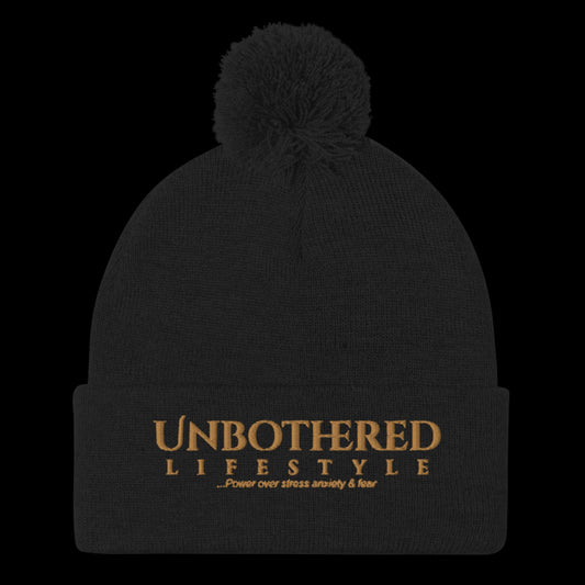 Unbothered Lifestyle Pom-Pom Beanie