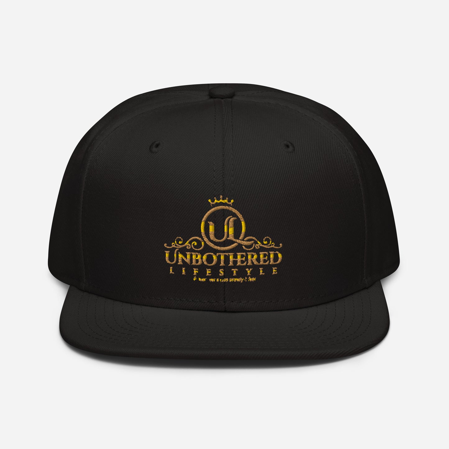 Unbothered Lifestyle Snapback Hat.