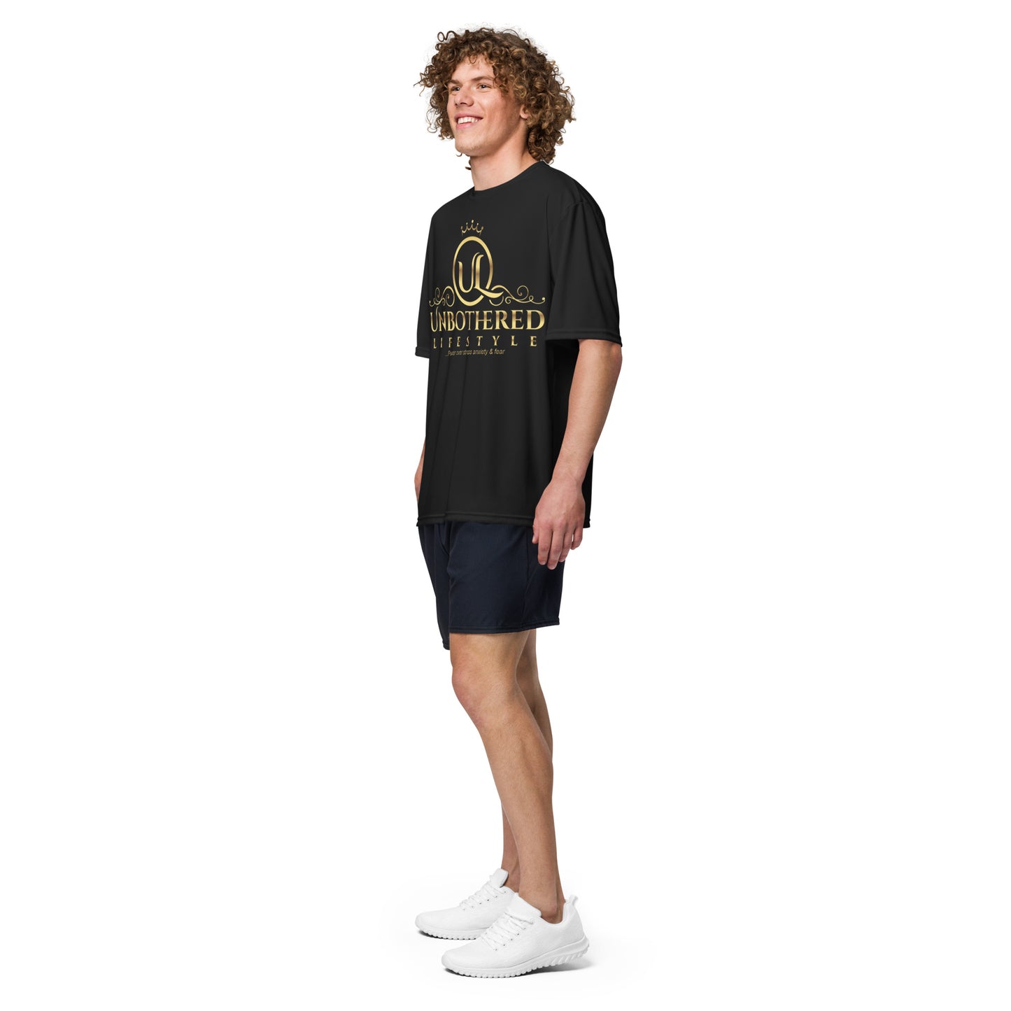 Unbothered Lifestyle Brand Unisex performance crew neck t-shirt