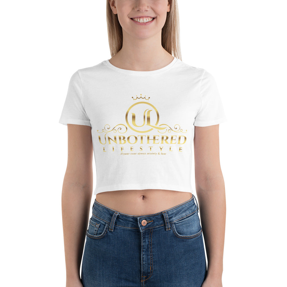 Unbothered Lifestyle Brand Women’s Crop Tee