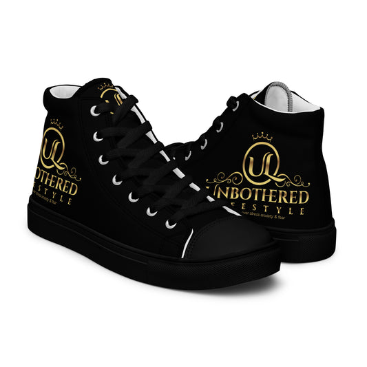 Unbothered Lifestyle Brand  Women’s high top canvas shoes