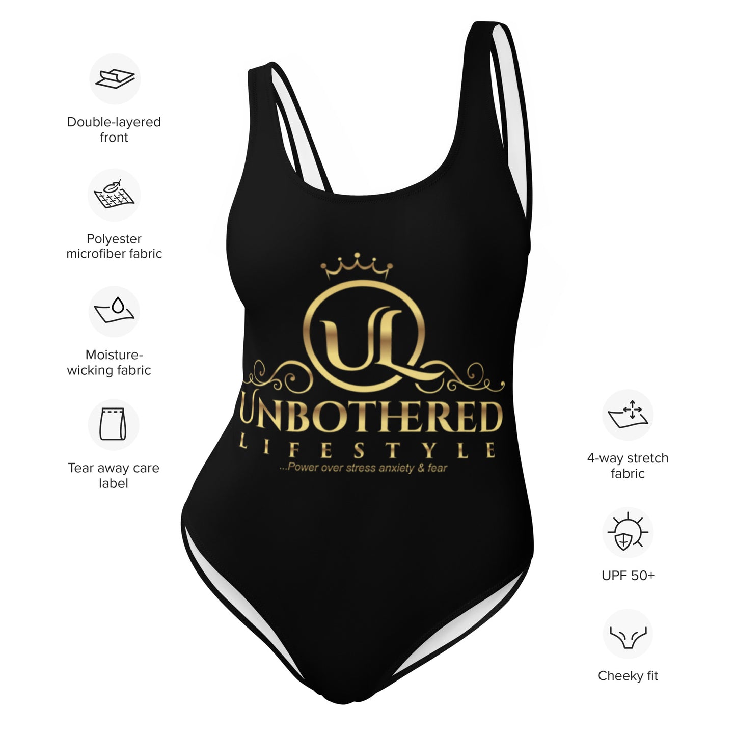 Swim wear Unbothered Lifestyle One-Piece Swimsuit