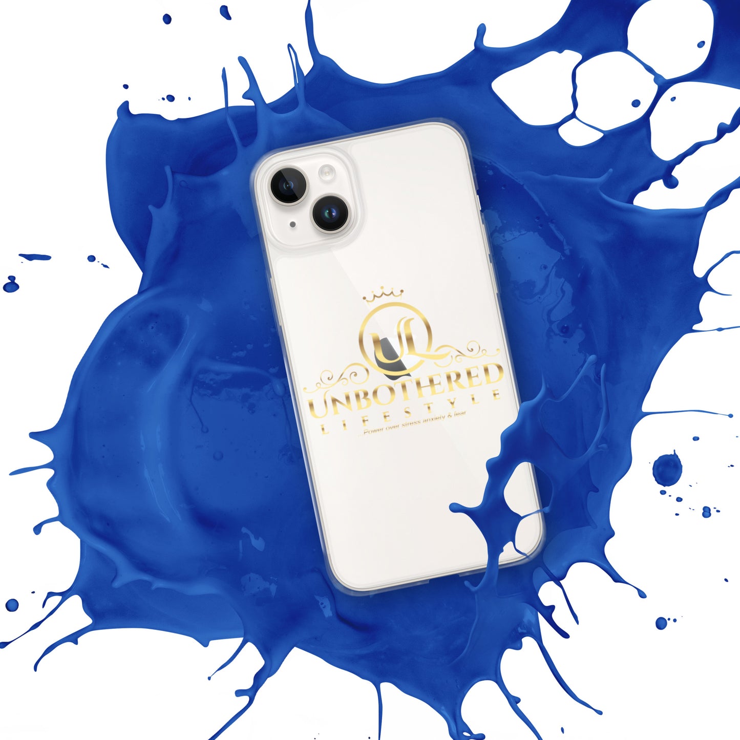 Unbothered Lifestyle Clear Case for iPhone®