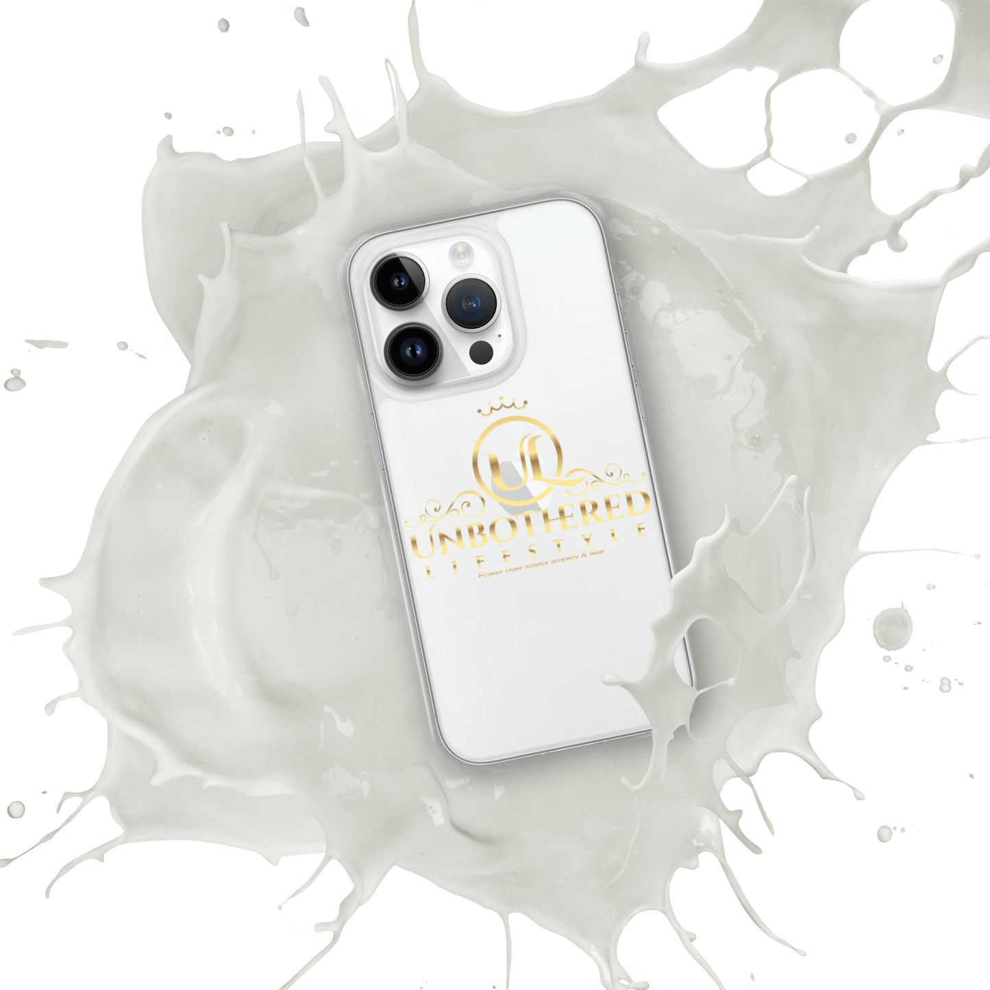 Unbothered Lifestyle Clear Case for iPhone®